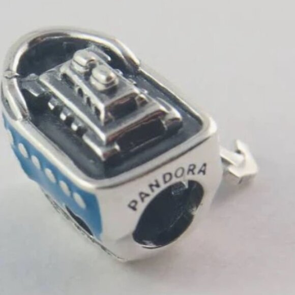 New Pandora Cruise Anchored Ship Charm Bead - Picture 3 of 4